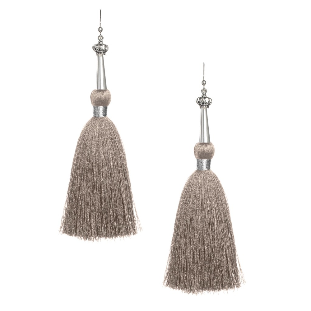 Perfect Silk Tassel Earrings
